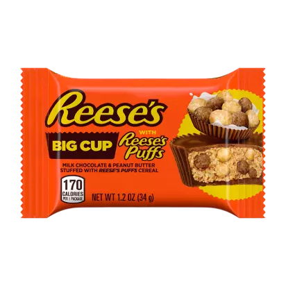 Reese's Big Cup with Reese's Puffs (34g)