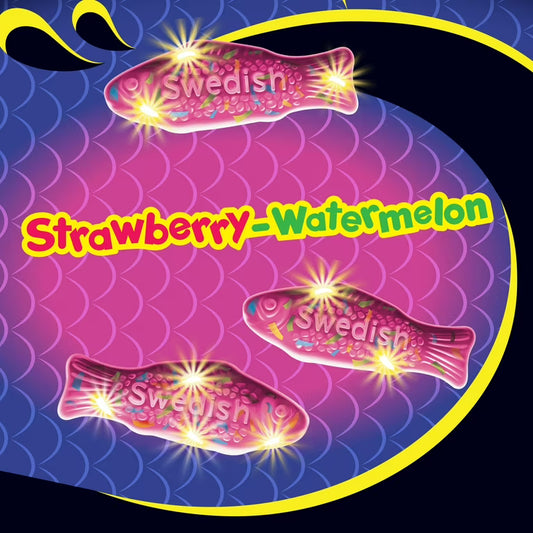 Swedish Fish Mini Glow Ups (87g)