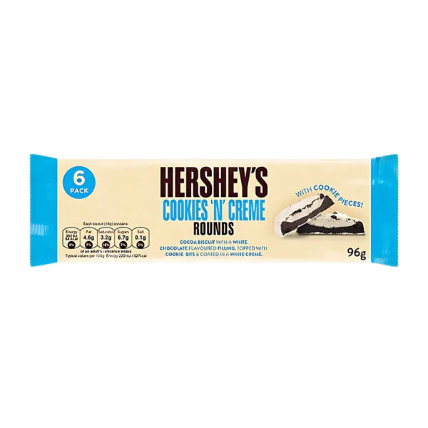 Hershey's Cookies 'N' Creme Rounds (96g)