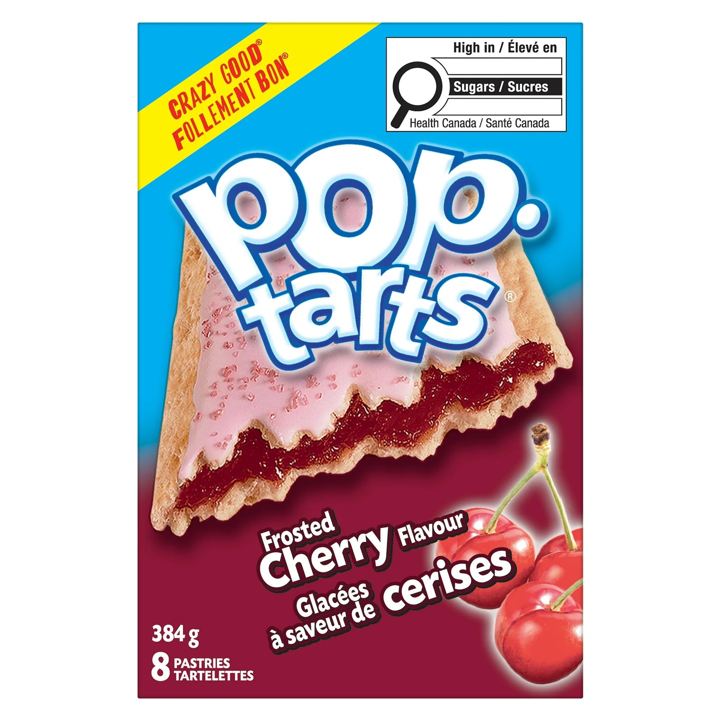 Pop-Tarts Frosted Cherry Canada (384g)