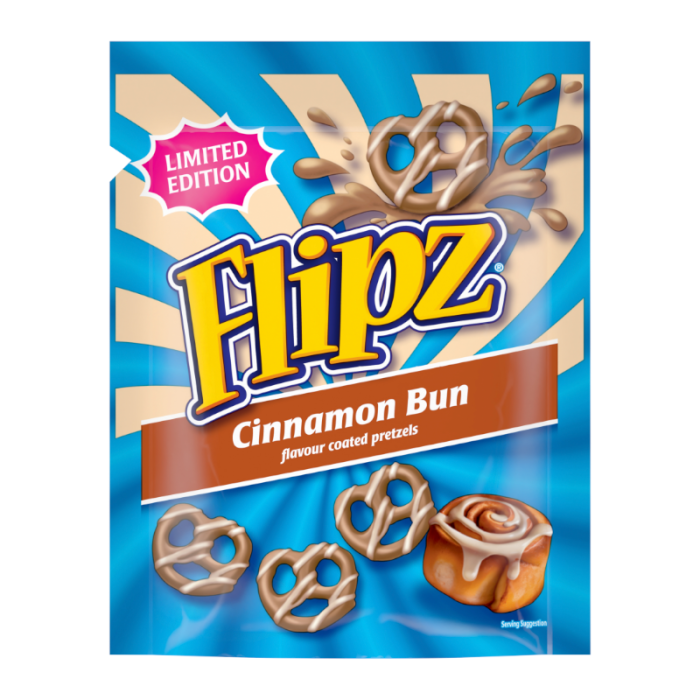 Flipz Cinnamon Bun Pretzels Limited Edition (90g)
