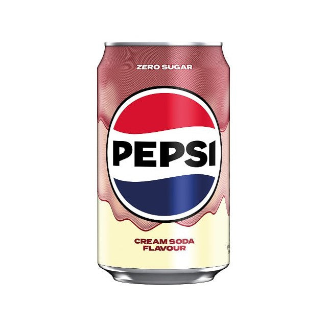 Pepsi Zero Sugar Cream Soda (330ml)