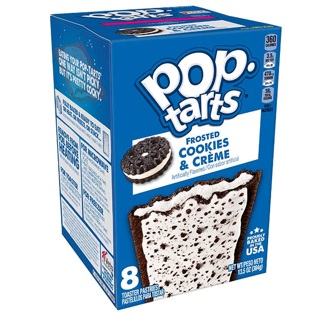Pop-Tarts Frosted Cookies & Cr’åme (384g)