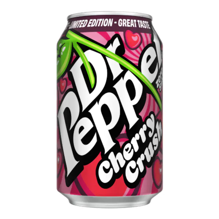 Dr Pepper Zero Cherry Crush (330ml)