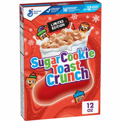 Sugar Cookie Toast Crunch Limited Edition (340g)