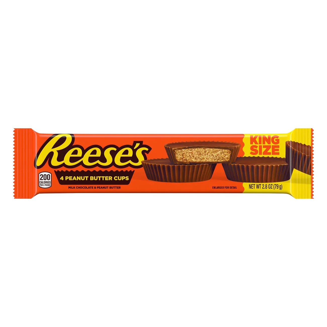 Reese's Milk Chocolate Peanut Butter 4 Cups King Size (79g)