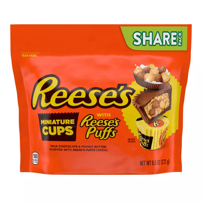 Reese's Mini Cups with Reese's Puffs Share Pack (272g)