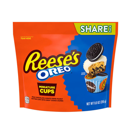 Reese's Peanut Butter Miniature Cups With Oreo Share Pack (255g)