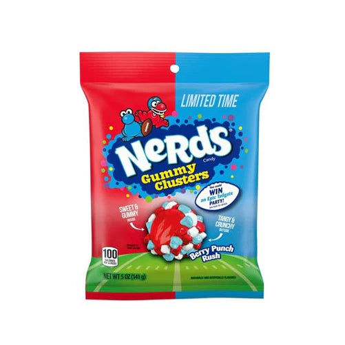 Nerds Gummy Clusters Berry Punch Rush (142g)