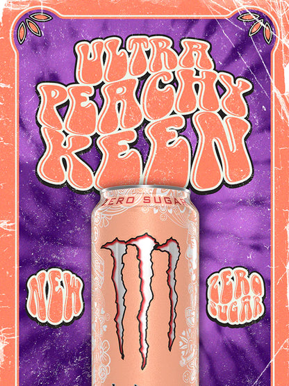 Monster Energy Ultra Peachy Keen (473ml)