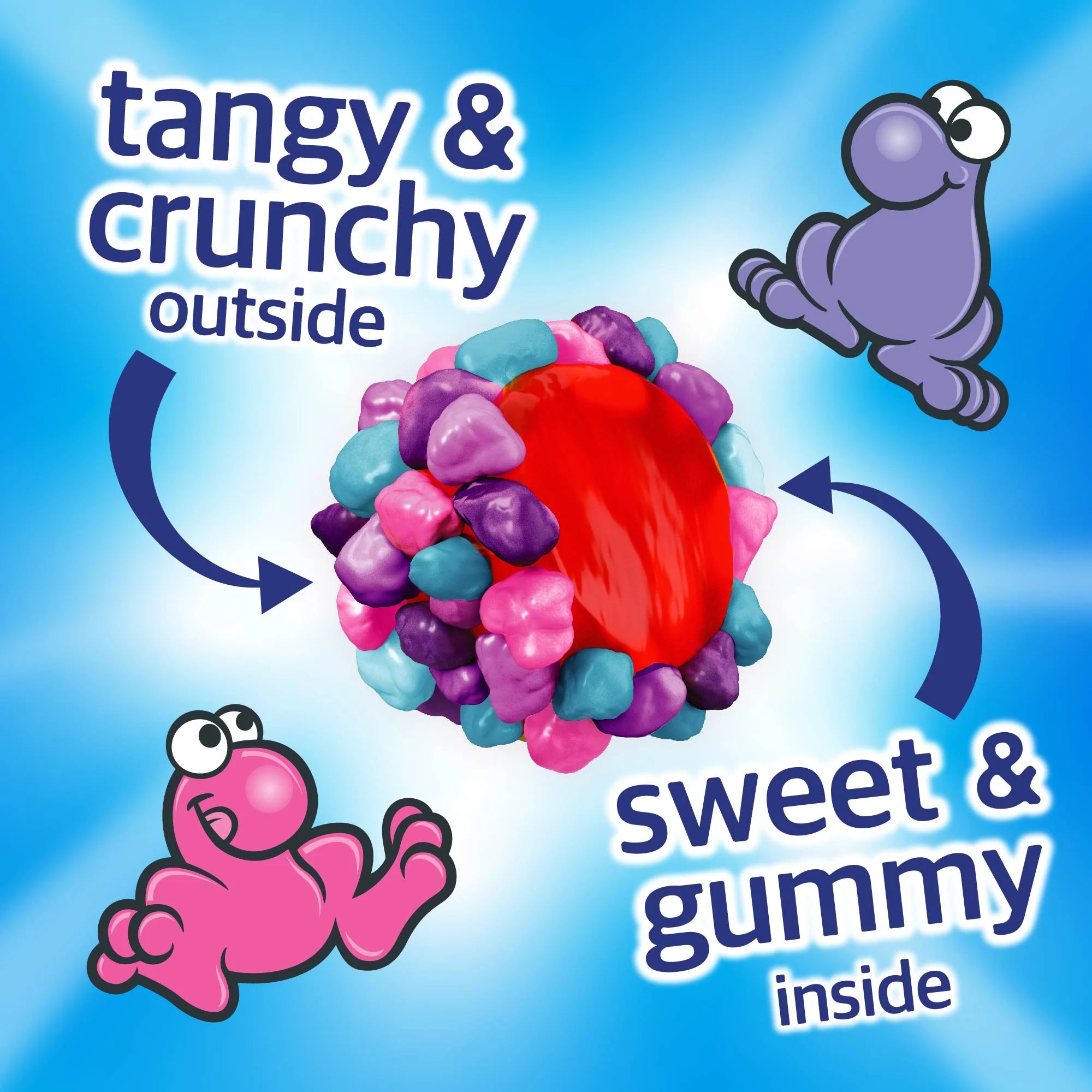 Nerds Gummy Clusters Very Berry (85g) – Sweets Spot Romania