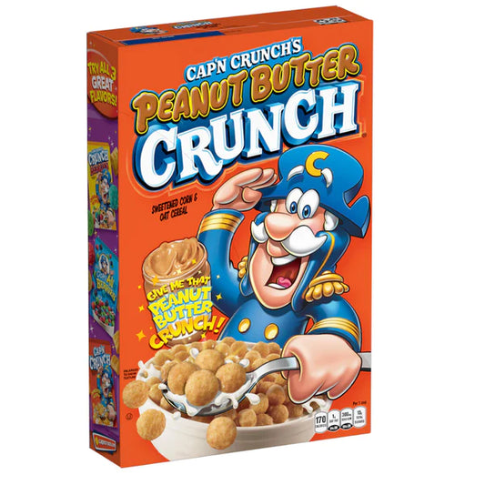 Cap'n Crunch's Peanut Butter Crunch (325g)