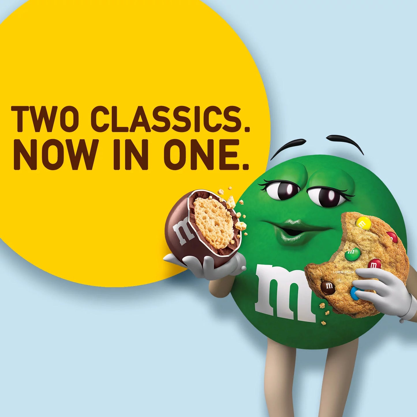 M&M Crunchy Cookie (40 g)