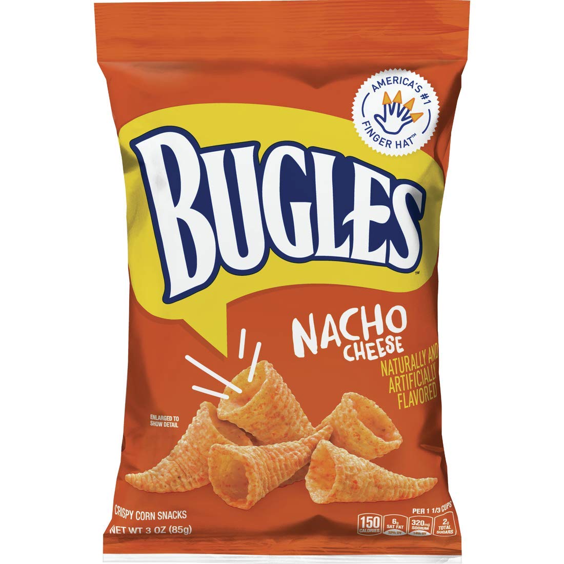 Bugles Nacho Cheese (6 x 85g)