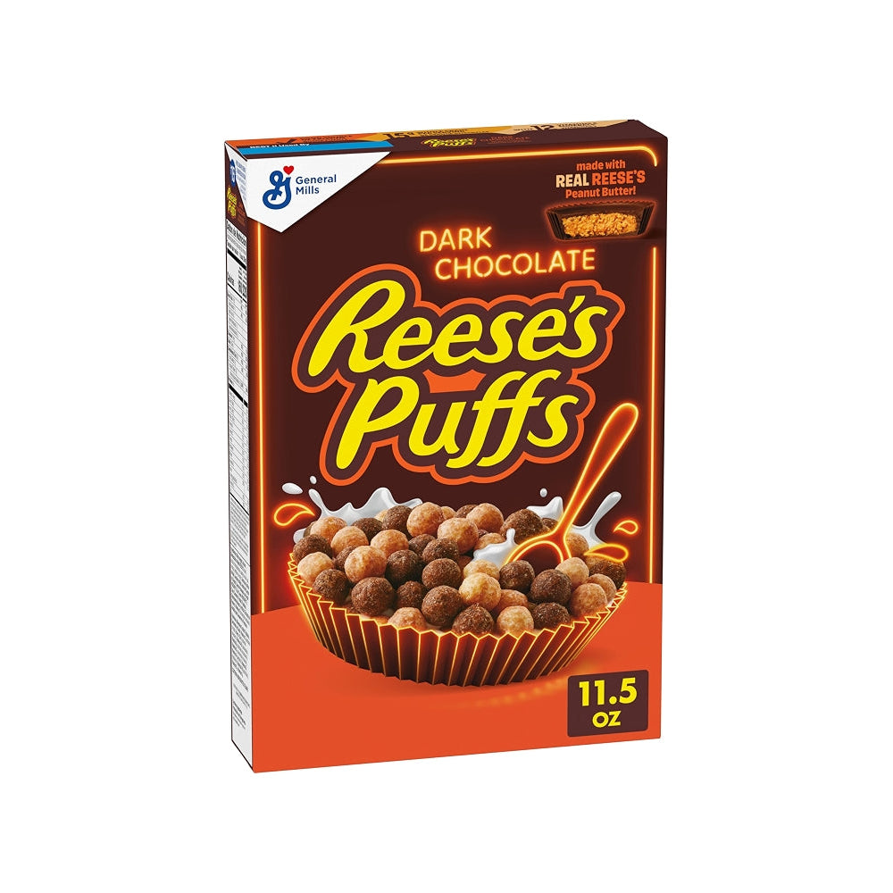 Reese's Puffs Dark Chocolate Cereal (326g)
