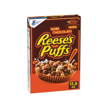 Reese's Puffs Dark Chocolate Cereal (326g)