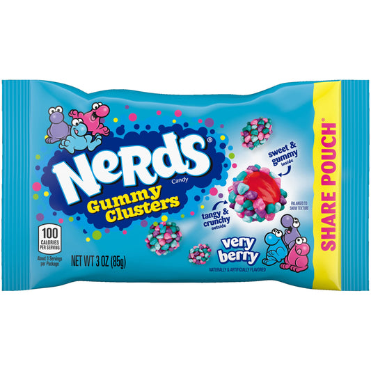 Nerds Gummy Clusters Very Berry (85g)