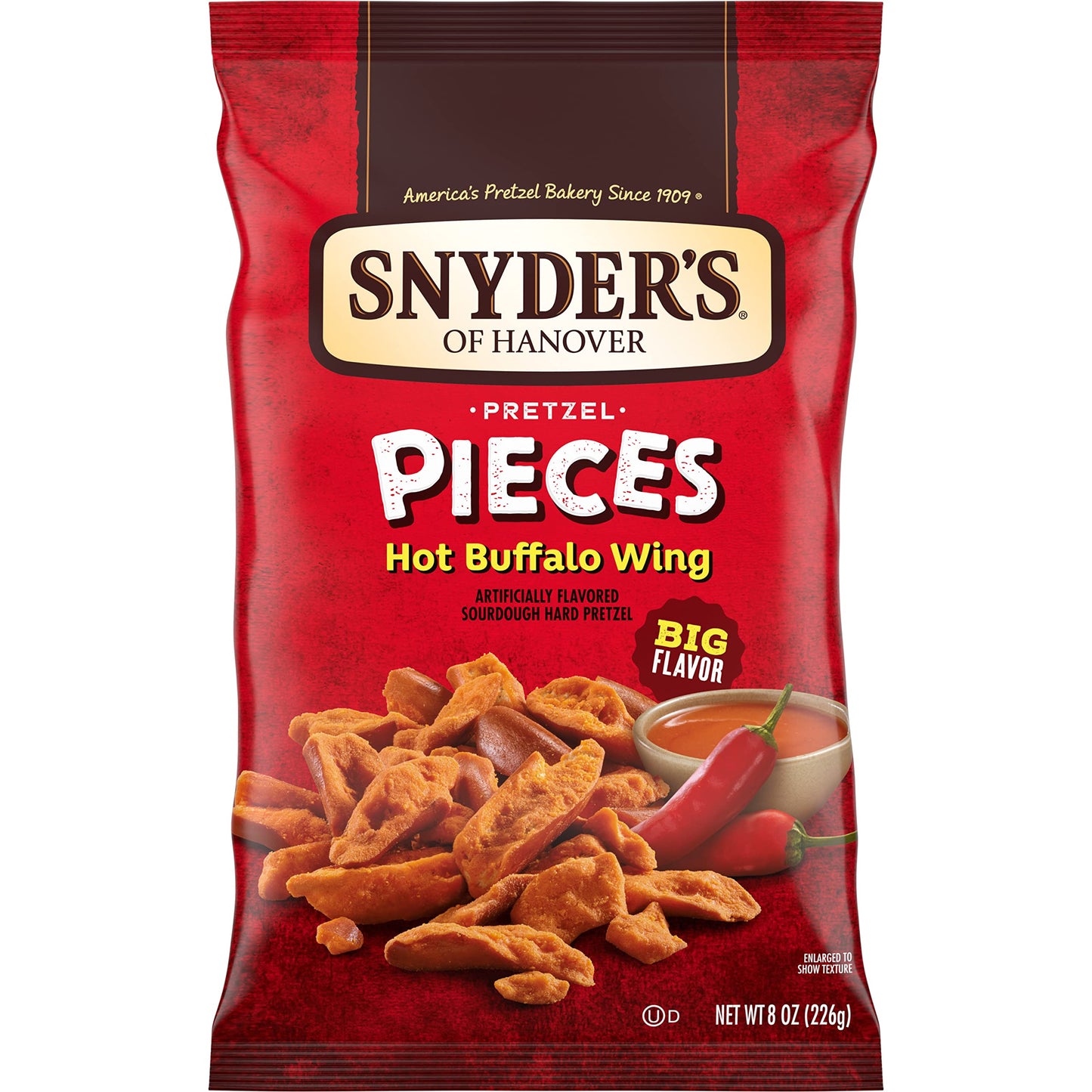 Snyder's Pretzel Pieces Hot Buffalo Wing (110g)