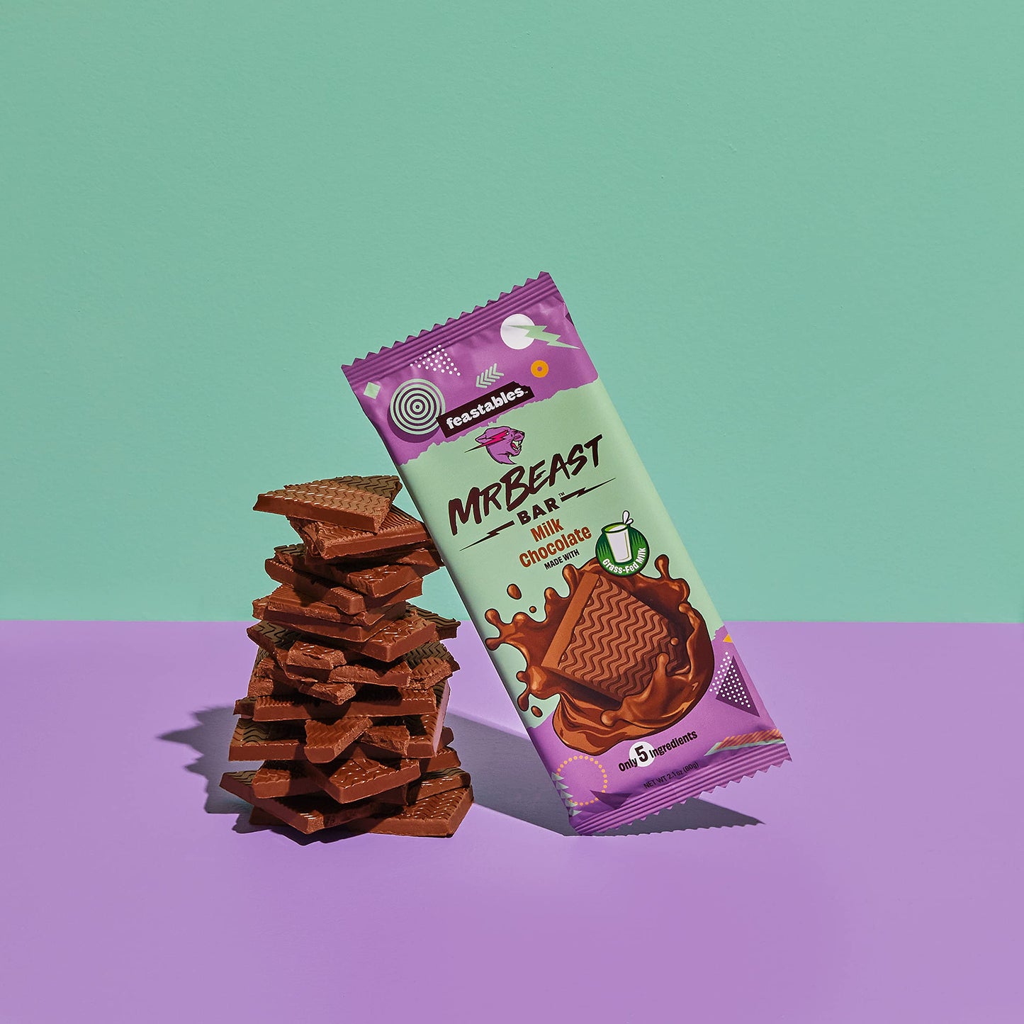 Feastables MrBeast Milk Chocolate (35g)