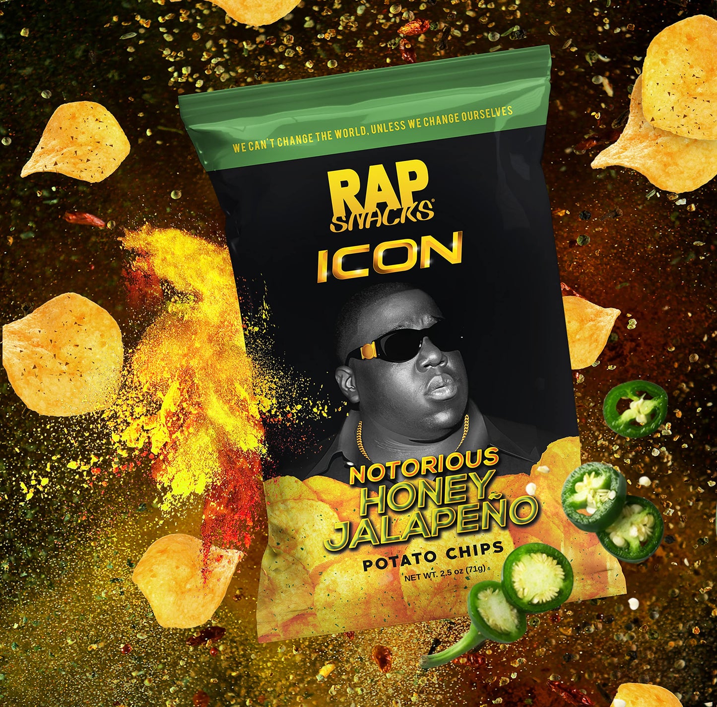 Rap Snacks Notorious BIG Honey Jalapeño (71g)