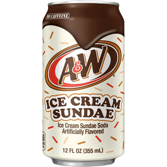 A&W Root Beer Ice Cream Sundae (355ml)