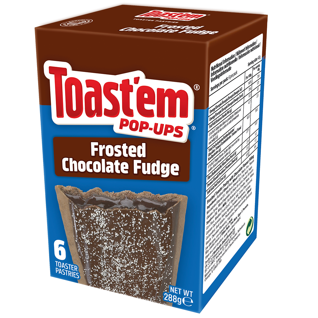 Toast'em Frosted Chocolate Fudge