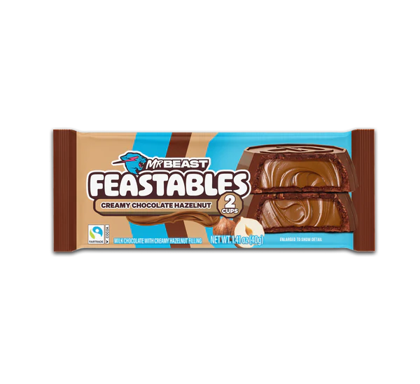 Mr. Beast Feastables Hazelnut Cups (40g)