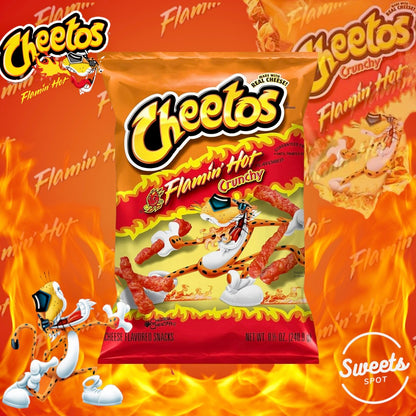 Cheetos Flamin' Hot Crunchy (226g)