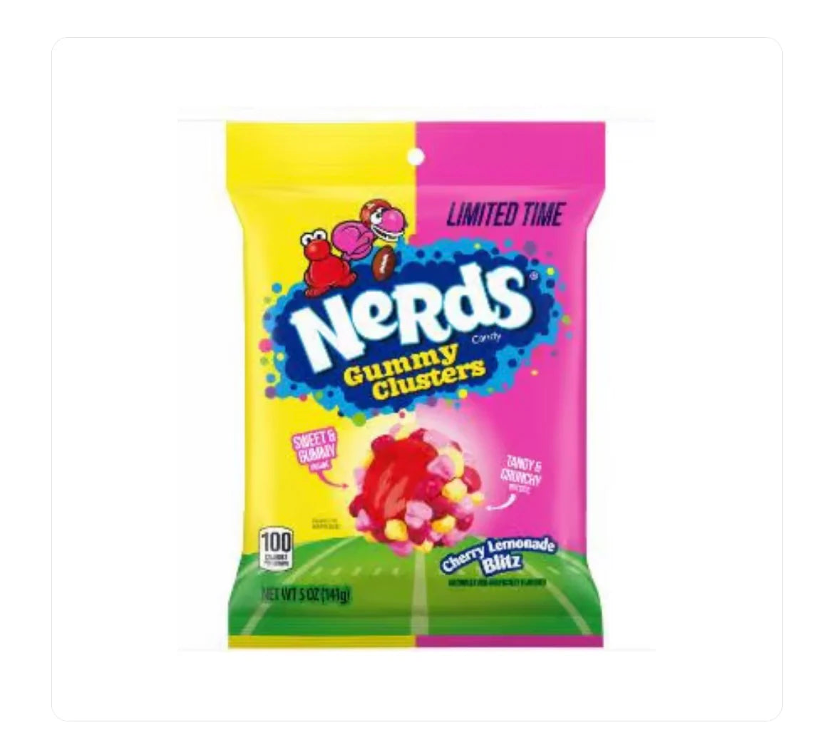 Nerds Gummy Clusters Cherry Lemonade (142g)