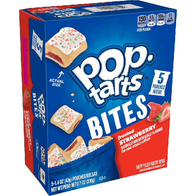 Pop-Tarts Bites Frosted Strawberry 5 Pack (200g)