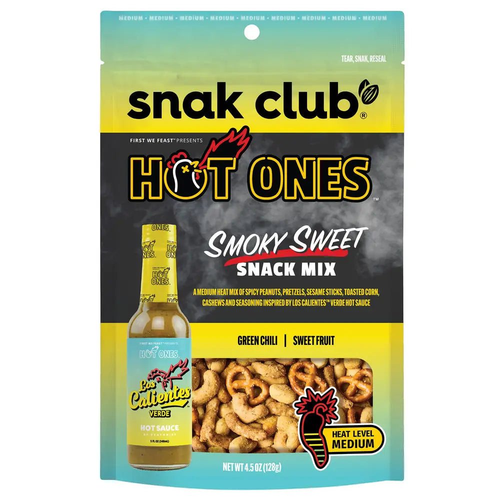 Snak Club x Hot Ones Smoky Sweet Snack Mix (57g)