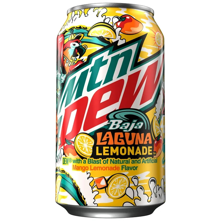 Mountain Dew Baja Blast Laguna Lemonade (355ml)