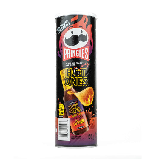Pringles Hot Ones Los Calientes Barbacoa (156g)