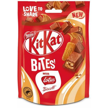 Kit Kat Lotus Biscoff Bites (90g)