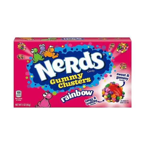 Nerds Gummy Clusters Theater Box (85g)