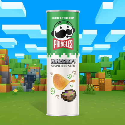 Pringles Minecraft Suspicious Stew Limited Edition (156g)