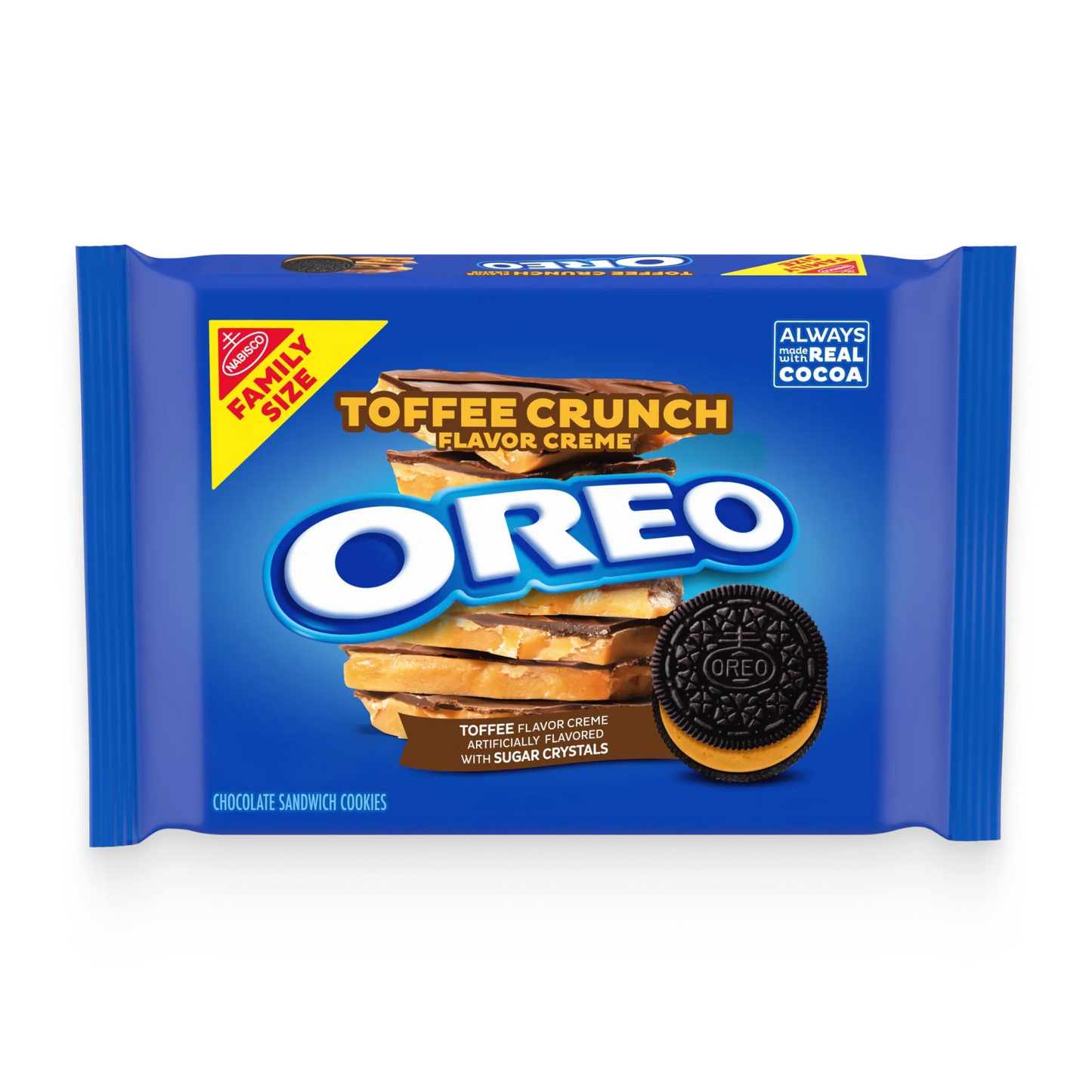 Oreo Toffee Crunch Family Size (482g)