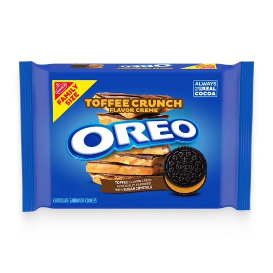 Oreo Toffee Crunch Family Size (482g)