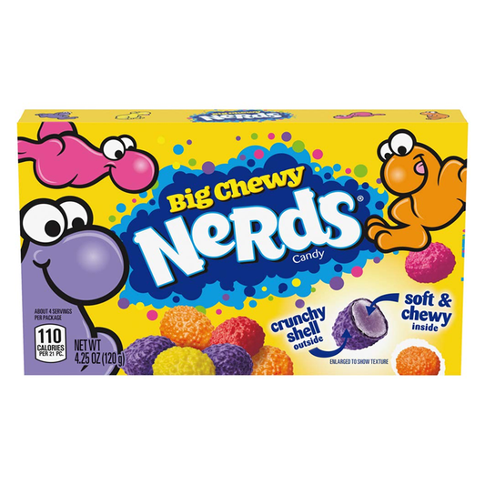 Nerds Big Chewy Candy Theatre Box (120g)