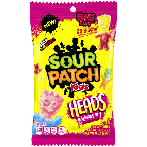 Sour Patch Kids Heads (142g)