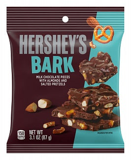Hershey's Bark with Almonds & Salted Pretzels (87g)