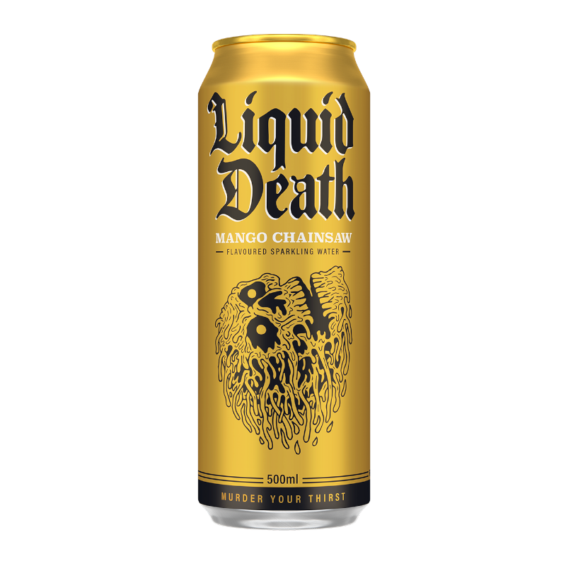 Liquid Death Mango Chainsaw (500ml)