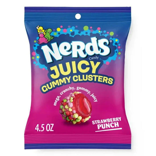 Nerds Juiced Gummy Clusters Strawberry Punch (127g)