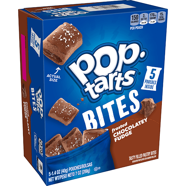 Pop-Tarts Bites Frosted Chocolatey Fudge 1 Pack (40g)