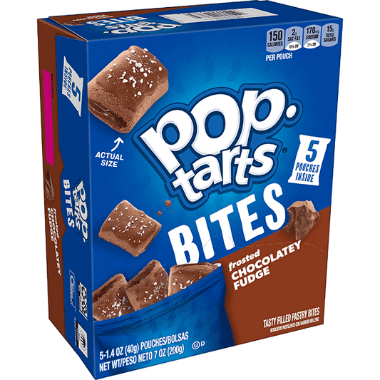 Pop-Tarts Bites Frosted Chocolatey Fudge 1 Pack (40g)