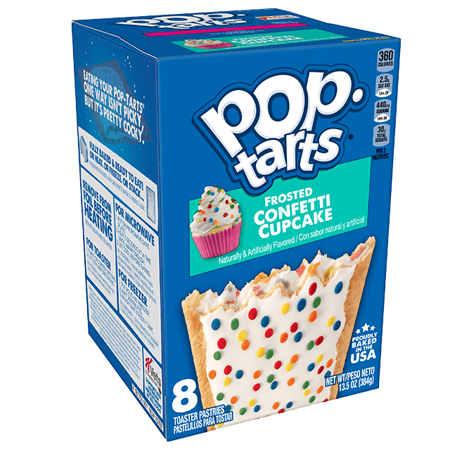 Pop-Tarts Frosted Confetti Cupcake (384g)