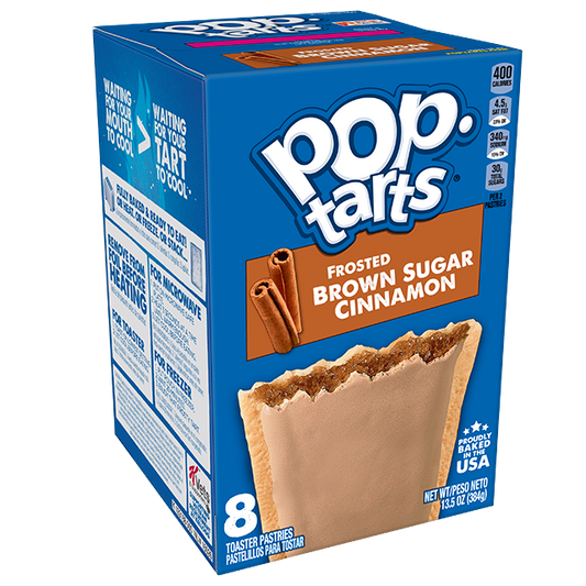 Pop-Tarts Frosted Brown Sugar Cinnamon (384g)