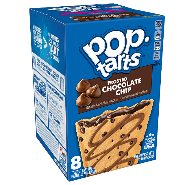 Pop-Tarts Frosted Chocolate Chip (384g)