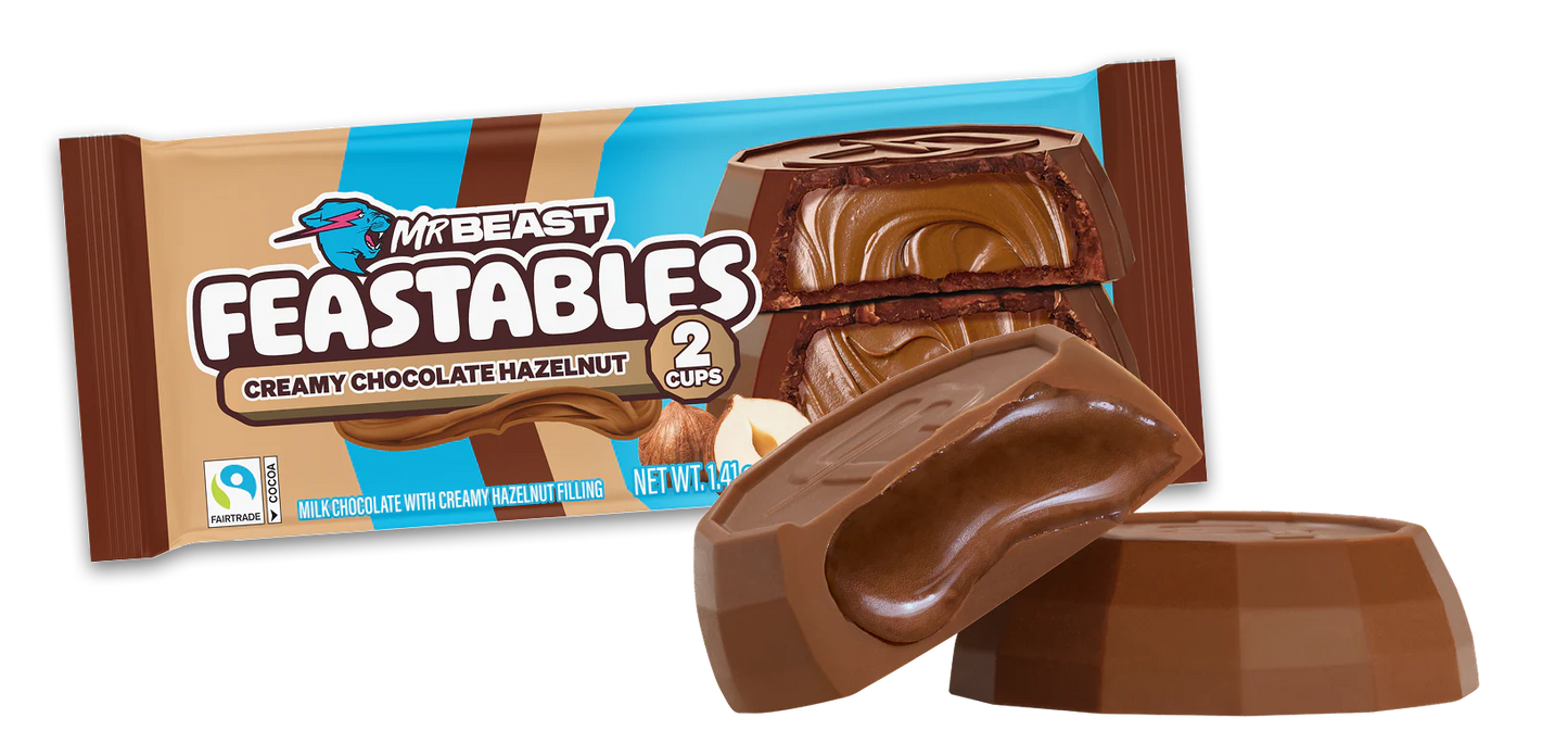 Mr. Beast Feastables Hazelnut Cups (40g)