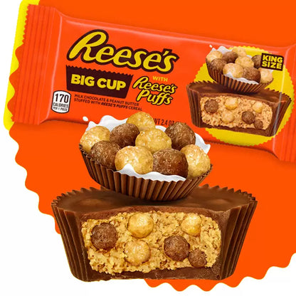 Reese's Big Cup with Reese's Puffs King Size (68g)